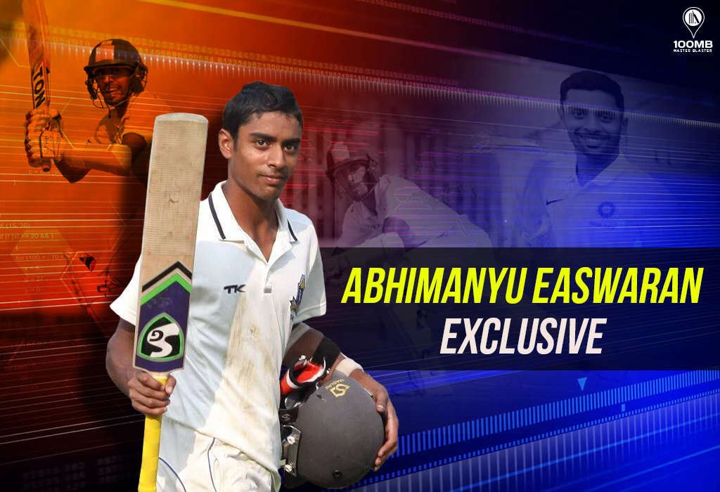 Abhimanyu Easwaran I Don T Think About Selection As It S Not In My Hands