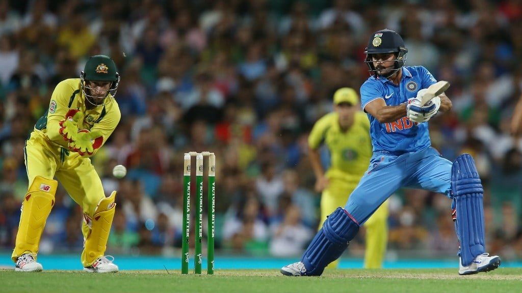 Aus Vs Ind Indias Five Highest Odi Totals Against Australia In Australia