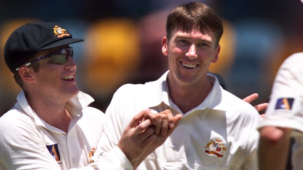 On This Day Australian Legend Glenn Mcgrath Takes His First Steps In Test Cricket 2928