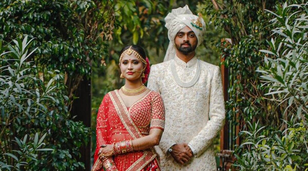 Wedding Bells Jaydev Unadkat Ties The Knot With Fiancee Rinny 100mb