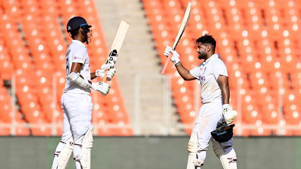 Ind Vs Eng 4th Test Day 2 Rishabh Pant Washington Sundar Rescue India